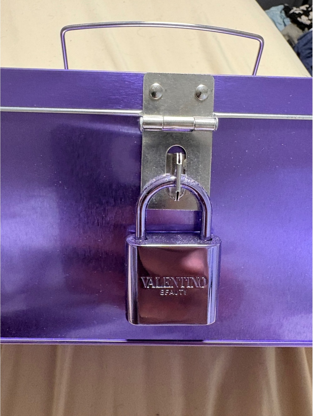 Valentino Beauty Purple Markers Gift Set with Lockable Purple Metal Case